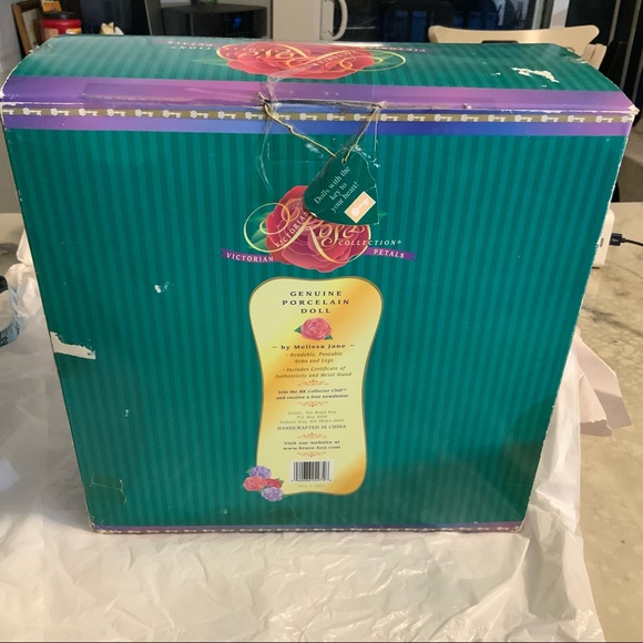 SKIING DOLL PORCELAIN XMAS WINTER DRESS VINTAGE SET - Picture 7 of 11